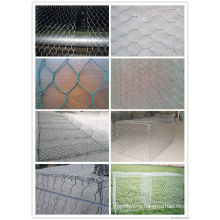 Hexagonal Double Twisted Galvanzied & Plastic Gabion Basket